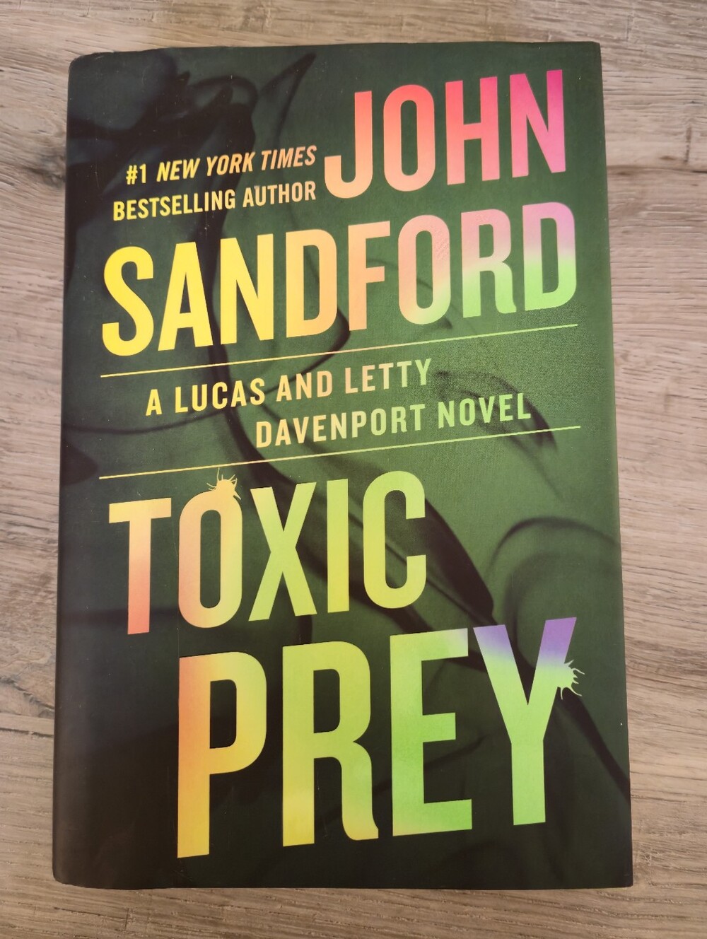 John Sandford - Toxic Prey (Green Gradient Hardcover)